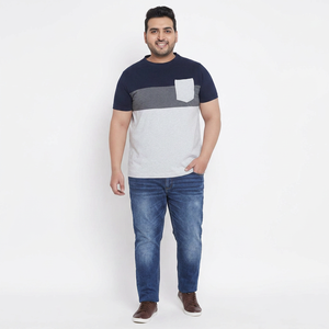 Camiseta Casual para Hombre, Personalizada con Estampado Frontal, Material Transpirable, Corte Regular, Cuello Redondo, Manga Corta, Tejido Grueso - Product Image 1