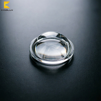 Lentille optique en verre borosilicate de 51 mm, lentille convexe plate, indice de protection IP66, projecteur LED haute luminosité