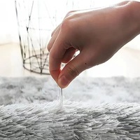 Tapis rond moelleux en fourrure synthétique avec imprimé pour chambre à coucher, salon et décoration intérieure – Vente en gros