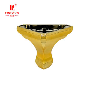 Pieds <span class=keywords><strong>de</strong></span> canapé en plastique doré <span class=keywords><strong>de</strong></span> 95 mm, pièces détachées, vente chaude en usine - Product Image 4