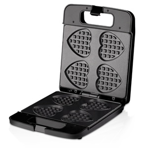 ACKILISS Piastra Elettrica Multifunzione a Doppio Lato per Toast e Waffle a Forma di Cuore, per Uso Domestico e in Auto - Product Image 4
