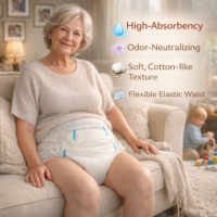 Fournitures médicales, couches pour adultes jetables ultra-absorbantes, très épaisses, de grande taille, pour la nuit, couches pour incontinence, couches pour adultes