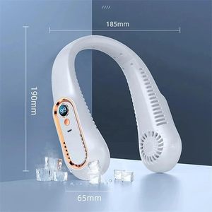2026 New Arrivals Wearable Neck <b>Fan</b> with Three-Speed Rechargeable <b>USB</b> Battery for Outdoor Household & RV Use - Product Image 5