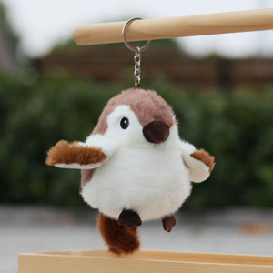 Muñeco de peluche de pájaro pequeño, lindo y adorable, famoso en internet, colgante, amuleto para bolso, llavero, marioneta de trapo - Product Image 6