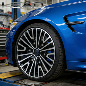 Rines de Aleación con Acabado Negro Mecanizado de 16-20 Pulgadas 5x100/5x112/5x108/6x130 Multirradio para Audi A3 Golf Seat <span class=keywords><strong>Leon</strong></span> Jagua - Product Image 5