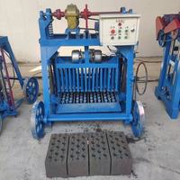 Machine à fabriquer des briques mobiles, simple et efficace, machine à former des blocs, machine à mouler des blocs de ciment semi-automatique