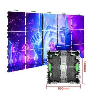 Simple Maintenance 500x500mm Cabinet P2.6 P2.97 P3.91 High Pixel Ledwall Indoor Led Display Screen For Church Stage Backdrop