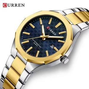 Reloj de Cuarzo Original Curren 8477 para Hombre, Moda Casual, Negocios, Clásico, Luminoso, Reloj de Pulsera de Acero Inoxidable - Product Image 2