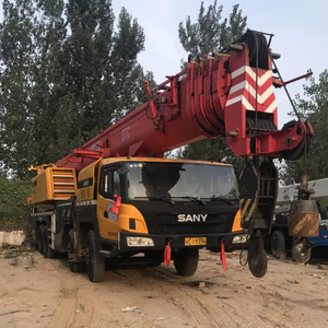 Grúa Montada en Camión Sany de 90 Toneladas Usada, de Alto Rendimiento, Maquinaria de Elevación Suave para Trabajos de Construcción - Product Image 1