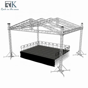 Truss de Aluminio de Alta Calidad para Iluminación de Escenarios, Cuadrado de 290x290mm, Marca DJ Silver Spigot, para Conciertos, Fiestas y Eventos - Product Image 3