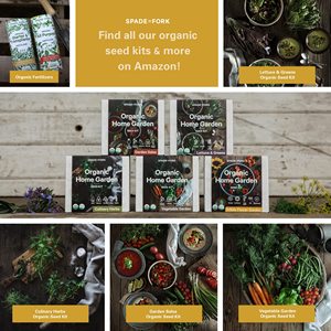 USDA Organic 23pc Kit de jardin intérieur Fleurs comestibles sans OGM comprenant des pots illustrés de <span class=keywords><strong>basilic</strong></span> thaïlandais de tournesol Simple - Product Image 3