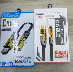 สายชาร์จเร็วแบบ USB C to TYPE C ปลอกหุ้มไนลอน สำหรับ <span class=keywords><strong>iPhone</strong></span> 17 16 15 Pro Max สำหรับโทรศัพท์มือถือ ขายส่ง - Product Image 3