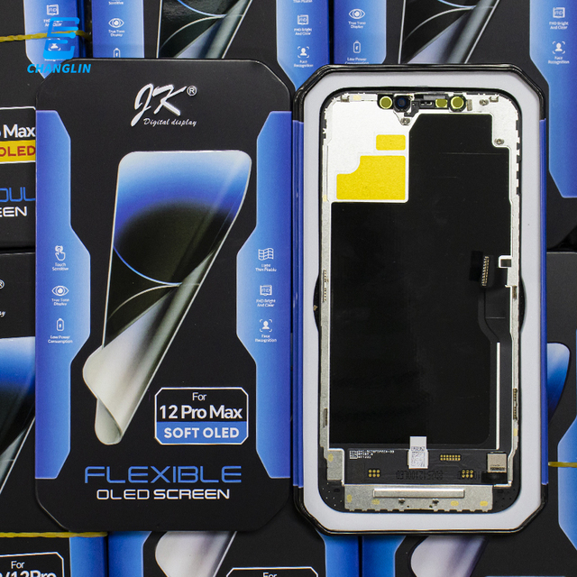Stock Available Soft Incell LCD Screen Display for iPhone 12 Pro Max Mobile Phone LCDs With Digitizer Full Assembly Replacement