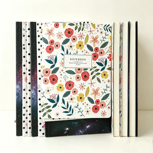 Quaderno Estetico Kawaii A4 con Copertina Rigida, Design Personalizzato con Stampa Floreale, Quaderni A5 per Ragazze, Regalo per Appunti Quotidiani - Product Image 1