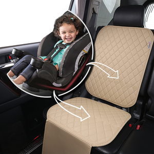 Protecteur de siège de voiture en cuir imperméable, housse de protection de siège de sécurité pour enfant et bébé avec tapis de protection Durable pour tous les sièges Auto - Product Image 2