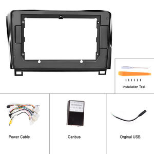 (Stock US) Podofo <span class=keywords><strong>2</strong></span> <span class=keywords><strong>Din</strong></span> 10.1 "<span class=keywords><strong>autoradio</strong></span> stéréo cadre de voiture dédié pour Toyota Sequoia 2008-2019 - Product Image 6