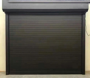 Cửa cuốn tự động và thủ công vẫn là cửa cuốn tiêu chuẩn, cửa cuốn thép, cửa sắt cứng, cửa nhà kho công nghiệp bằng kim loại cứng - Product Image 2