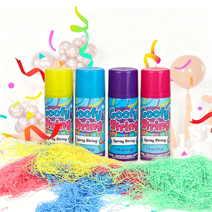 <span class=keywords><strong>Spray</strong></span> con Nastro Colorato per Feste e Celebrazioni, Divertimento per <span class=keywords><strong>Bambini</strong></span>, <span class=keywords><strong>Spray</strong></span> con Nastro in Barattolo - Product Image 2