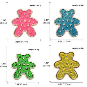 Meilleures ventes : Épingles en métal à motifs de dessins animés, Épingles en métal ours originales, Badges en métal mignons, Épingles de revers souvenirs en émail souple - Product Image 5