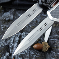 Couteau pliant tactique pour le camping en plein air, la pêche, la chasse, la défense personnelle, couteau durable en acier inoxydable, manche en alliage de zinc, coupeur quotidien