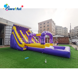 Toboggan gonflable de qualité commerciale en PVC pour adultes, château gonflable d'extérieur avec <span class=keywords><strong>piscine</strong></span> - Product Image 5