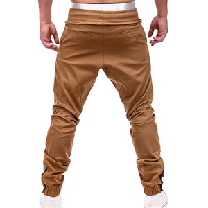 Mode homme fitness pantalons de survêtement de jogger à la cheville skinny <span class=keywords><strong>pantalon</strong></span> cargo garçon streetwear hip hop <span class=keywords><strong>pantalon</strong></span> décontracté pli <span class=keywords><strong>pantalon</strong></span> - Product Image 4