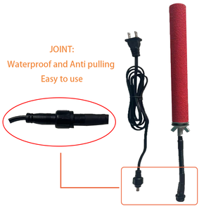 Bocca di macinazione del pappagallo riscaldata, il bastone del supporto di calore dell'artiglio di macinazione può fissare il supporto per uccelli in resina della gabbia per uccelli bastone francese dello stesso stile - Product Image 5