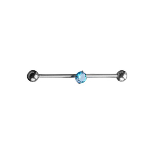 Trèfle Titane <span class=keywords><strong>Piercing</strong></span> Bijoux F136 Longue Tige Oreille Goujons G23 CZ Zircon Oreille Pont <span class=keywords><strong>Piercing</strong></span> Goujons Unique Mode Corps Bijoux - Product Image 5