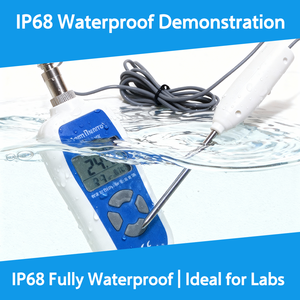 लंदन मीटर अनुकूलित ओएम/ओडम उच्च सटीकता डिजिटल एलसीडी एनटीसी लैब थर्मामीटर ip68 जलरोधी खाद्य ग्रेड स्टेनलेस स्टील - Product Image 3