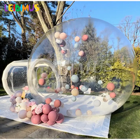 Fête d'anniversaire en plein air faire sauter bulle maison gonflable bulle maison saut château bulle maison gonflable noël
