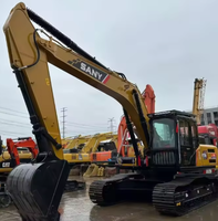 Excavatrice sur chenilles de grande capacité pour l'exportation, modèle similaire SY215 SY245 SanySY235, pour les travaux miniers en grande carrière et la construction routière