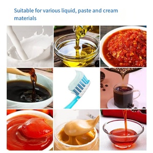 Máquina de llenado de pasta líquida y crema para tomate, pimiento y mantequilla de cacahuete, máquina de sellado cuantitativo, máquina de envasado automática - Product Image 3
