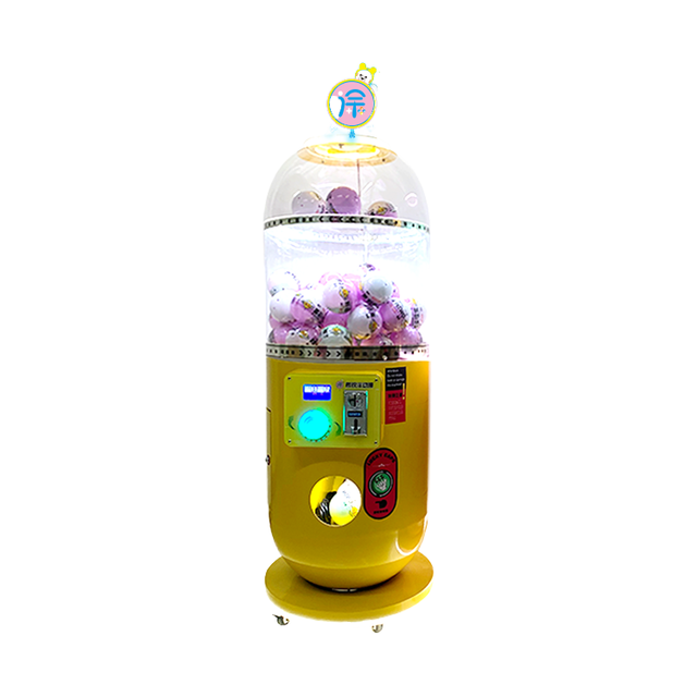 Coin-Operated Egg Gumball Capsule Vending Machine Toy Vending Game Machine in English