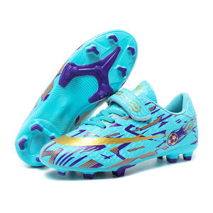 Scarpe da <span class=keywords><strong>Calcio</strong></span> e Calcetto di Alta Qualità per Ragazzo e Ragazza Low-Top con Lacci e Chiusura a Strappo Suola in Gomma per Adolescenti Sport di Squadra HG TF - Product Image 4