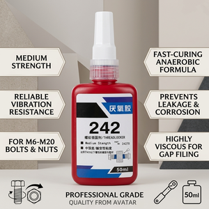 กาวอะนาโรสำหรับปิดผนึกแบบเกลียวผลิตภัณฑ์กาวเหลว - Product Image 1