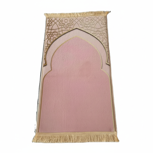 Alfombrillas de oración musulmanas al por mayor, forma gruesa, superficie suave, tamaño personalizado y alfombra de oración de color - Product Image 1