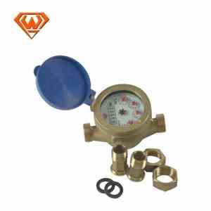 Üstün Kaliteli Pirinç Bağlantı Elemanları Kapak Bloğu Sayaç Dökme Demir Su Sayacı - Product Image 5