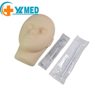 Modelo de Cabeza de Silicona para Cirugía Estética, Silicona para Inyección, Tallado de Líneas, Simulación de Enseñanza de Microplastia CE/ISO - Product Image 2