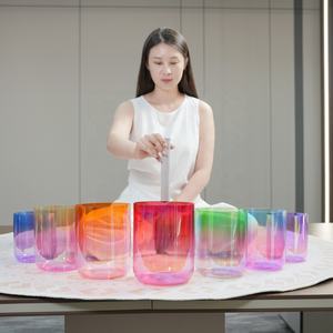 Cuencos Cantores de cristal EAST Alchemy Cuarzo transparente para la curación del sonido del cuerpo y el Espíritu para la meditación - Product Image 4