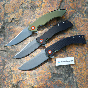 Cuchillo de Bolsillo Plegable XR59R al por Mayor, Hoja de Acero D2 CNC, Mango G10, Cuchillo Táctico Afilado para Campamento, Caza y Defensa Personal - Product Image 1