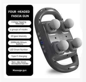 Deep Tissue Ganzkörper massage gerät Fitness Leistungs starkes persönliches Haushalts gerät 20 Speed 4 Ball Heads Muskel massage pistole - Product Image 2