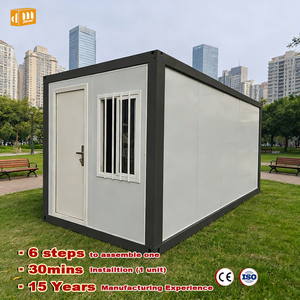 Dreammaker estensibile facile da installare case container flat pack di lusso da 20 piedi in vendita case prefabbricate moderne - Product Image 1