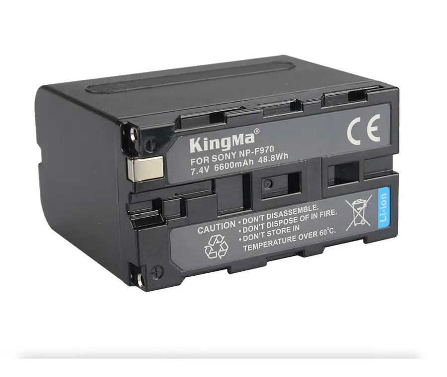 Перезаряжаемая литий-ионная батарея KingMa NP-F970 NP F970, батарея для цифровой камеры Sony NP-F970 F960 F950