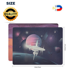 Rompecabezas magnético de temática espacial para niños, juguetes magnéticos, rompecabezas, libros educativos, juguete de aprendizaje magnético - Product Image 6