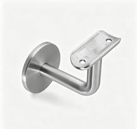 Support mural en acier inoxydable pour main courante d'escalier, fixation pour balustrade de balcon
