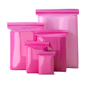 ถุงซิปล็อคใสกันน้ำ PE ทุกขนาด พร้อมซิปด้านข้างสีแดง - Product Image 4