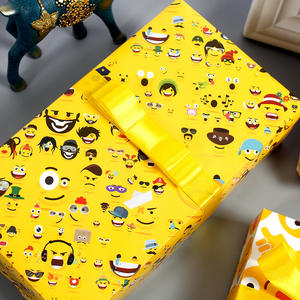 Nuevo papel de regalo personalizado de Internet <span class=keywords><strong>Meme</strong></span>, papel especial de plástico de una cara para embalaje de flores y Cajas de Regalo - Product Image 5