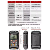 ANENG M113 Portable Intelligent Multimeter Digital High-precision 1999 Counts Digital Intelligent Measuring Instruments