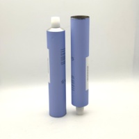 Tubes pliables en aluminium colorés de 65 ml pour dentifrice, compléments alimentaires pour animaux, pommades nutritives, emballage pour boules de poils.