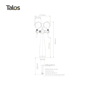 TALOS 2 modo D'oca di Alta-grade <span class=keywords><strong>Pub</strong></span> e Bar Attrezzature di Birra Torre Dispenser di Birra - Product Image 3